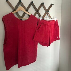 Free People Movement shorts set, sz L